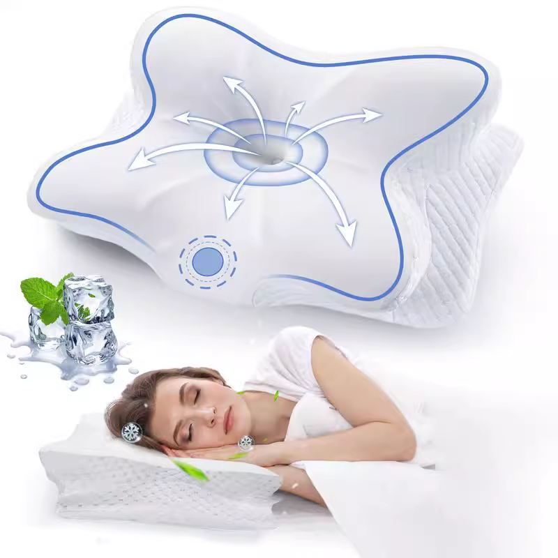 Ergonomic Memory Foam Pillow