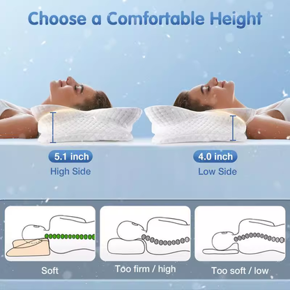 Ergonomic Memory Foam Pillow