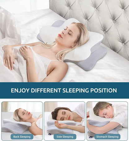 Ergonomic Memory Foam Pillow